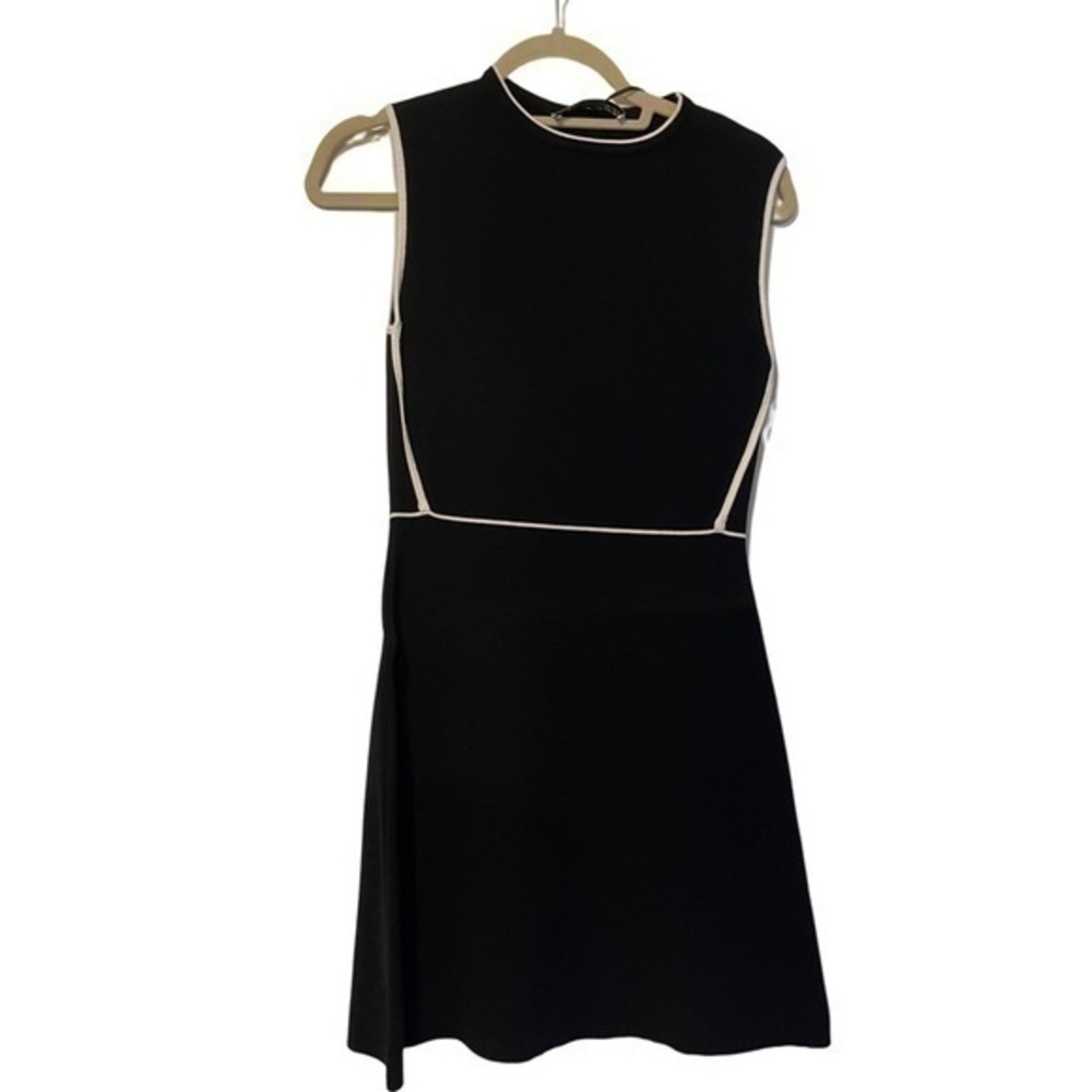 NWT black and white sweater dress